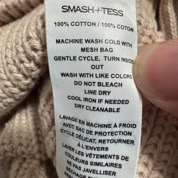 Smash + Tess Cherry Sweater in Light Brown - Picture 9 of 9